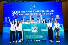 我校师生正在第四届高校电气电子工程立异大赛